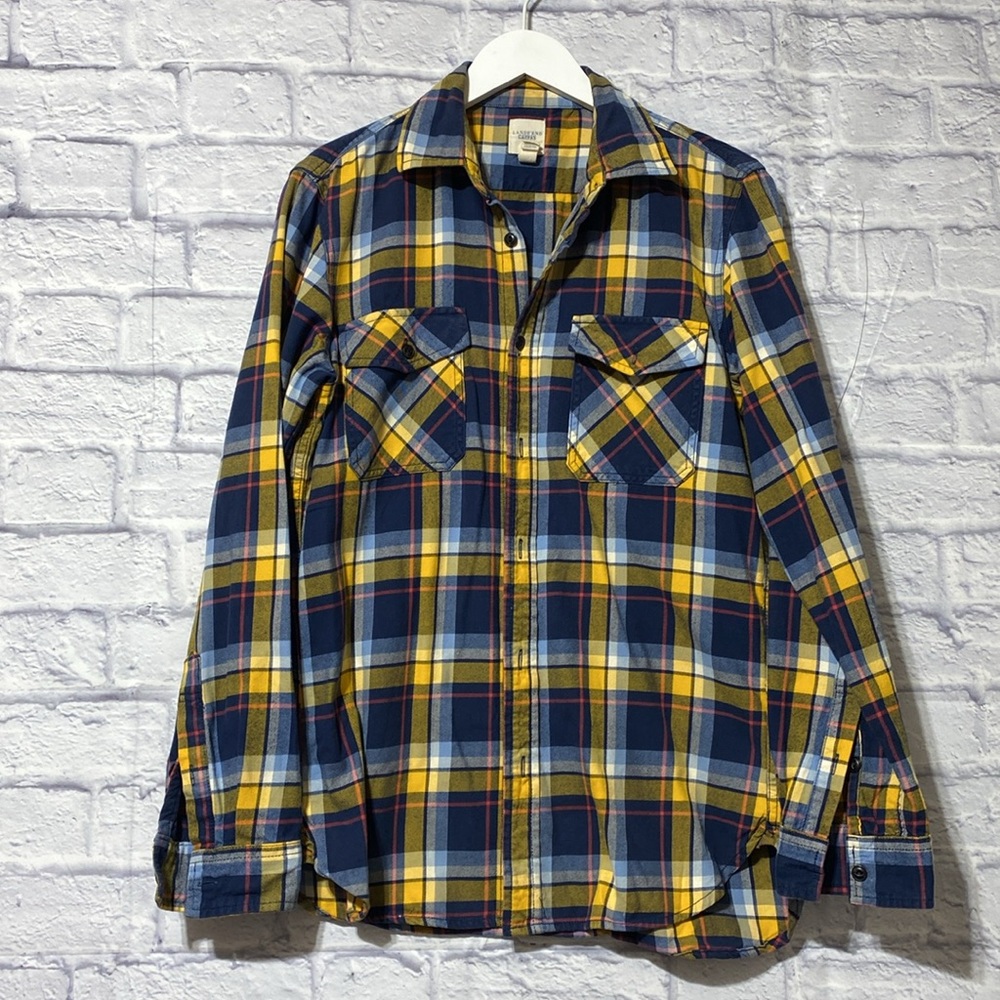 Land’s and canvas men shirt